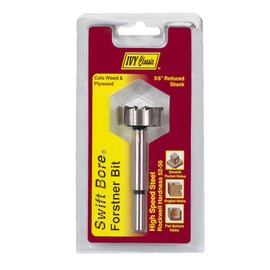 IVY Classic 46134 2-1/8 x 3-1/2" Forstner Bit, High-Carbon Steel, 3/8" Shank, 1/Card