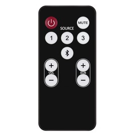 AULCMEET Replaced Remote Control Compatible with Polk Audio Surround Sound Bar RE1305-2 RE1305-1 5000 3000 6500BT 6500 6000 4000 ONE Step IHT3000 RE15031