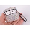 Sparkly Case Compatible with AirPods pro with Keychain,Shockproof Protective Premium
