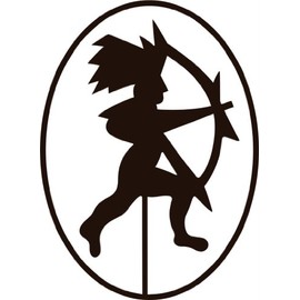 Wall Decal Indian Bow Arrow Native Tribes Art Design Sticker for Home Living Room Bedroom Removeable Cute Wall Decoration - Size: 8 in x 16 in