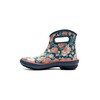 BOGS Women's Patch Ankle Tapestry Floral Rain Boot, Navy Multi,