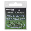 Drennan Wide Gape Specialist Micro Barbed Hooks Size 14 Qty
