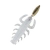 Rudie's Worm Grouper Bug 2.8" Clear Holo