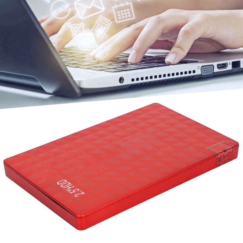 BU KING YD0024 External Hard Drive Portable UltraThin HDD USB3.0