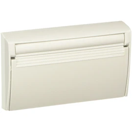 Legrand Pass & Seymour 3726SCWH Thermoplastic Weatherproof Outdoor Horizontal Self Closing Cover, 1 Gang, Decorator or GFCI Outlet, White with Black Gasket (1 Count)