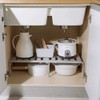 Expandable Cupboard Shelf Kitchen Shelf Organizer Multifunction Shelf Organizer for