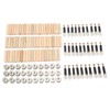 Cam Fittings Set with Dowel Pre Inserted Nut for Cabinet