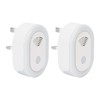 2PCS Ultrasonic Pest Repeller Intelligent Frequency Conversion Safe Harmless Insect