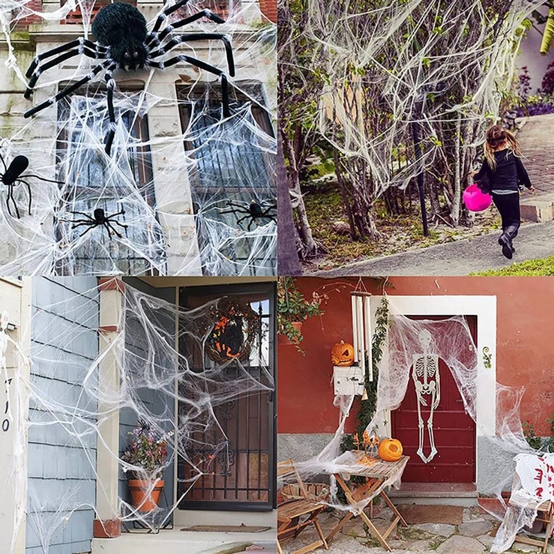 Halloween Spider Web Decoration
