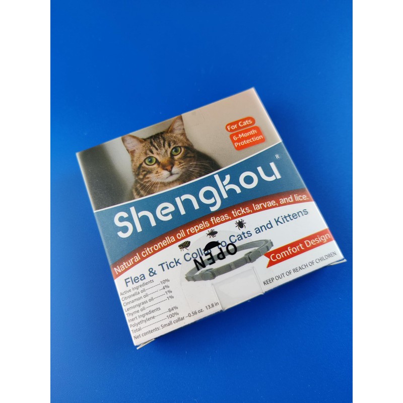 Cat Flea & Tick Collar - Premium Plant-Based Essential Oils,