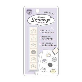 Kamiojapan 6-in-1 Stamp, Cat Lover Stamp 223561