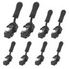 8PCS Zipper Repair Kit,3 Sizes Replacement Instant Fix Zipper Repair