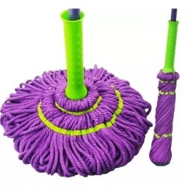 Compra y Más Trapeador Magico 1.20 Mop Autoexprimible Tipo Torbellino Gir Color Verde