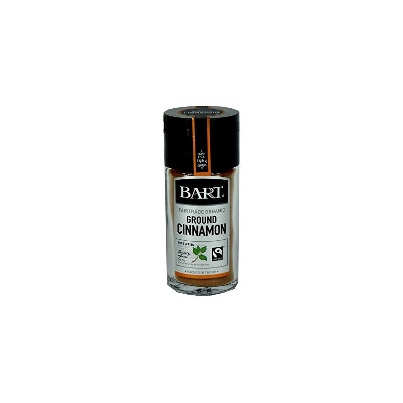 Bart - Fairtrade Organic Ground Cinnamon - 35g (Case of