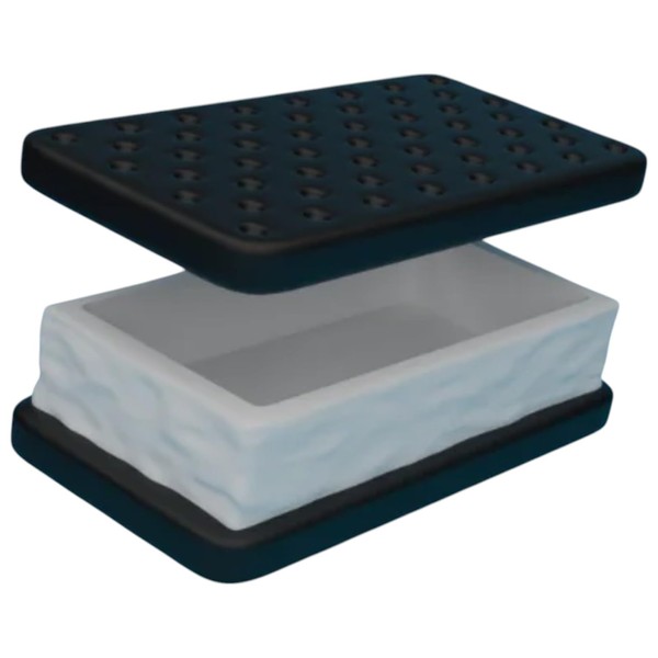 Ice Cream Sandwich Storage Box with Removable Lid – Fun