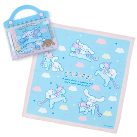 Sanrio 795615 Cinnamoroll Case & Handkerchief Set (Stylish Goods, Forever Sanrio)