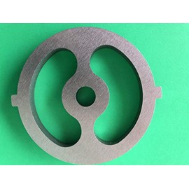 MEASURE! #12 X Sausage Stuffer disc for STX TurboForce 3000 electric meat grinder Plate MEASURE. MEASURE. MEASURE. 2 3/4" (69 mm) plus tabs diameter. NO RETURNS ON THIS ITEM