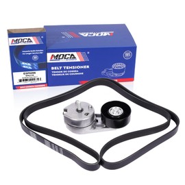 MOCA Serpentine Belt Tensioner Assembly Compatible with 2005-2007 for Ford Five Hundred 3.0L, 2005-2007 for Mercury Montego 3.0L, 2005-2007 for Ford Freestyle 3.0L