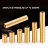 ExcInter 1/2" BSP 120mm Long Brass Running Nipple Threaded Plumbing