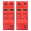 2Pcs Surge Protective Devices DC Photovoltaic Arrester 2P 40KA with