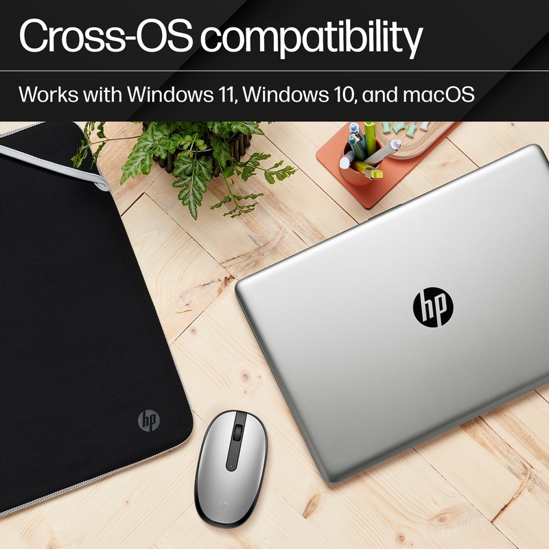 HP Wireless Mouse Bluetooth Wireless Wireless HP 240 Silver (Model