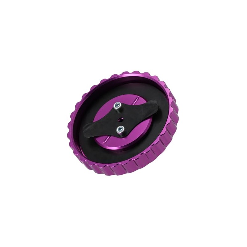 CNC Fuel Cap with Vent "Sport Look" Purple - for