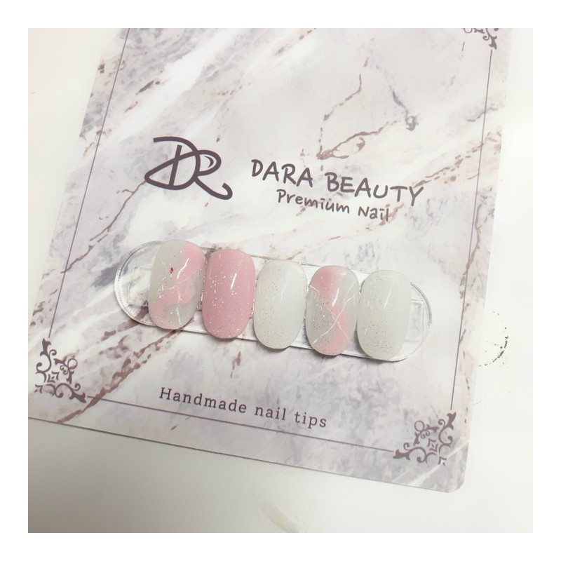 Dara Beauty March Art of the MonthSpring Marble Nail❣ -