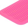 3Pcs Silicone Insulation Cover Heat Resistant Pouch for Hair Straightener