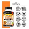 Bio Schwarts Curcumina De Cúrcuma Con Bioperine 1500mg 90cap Sabor
