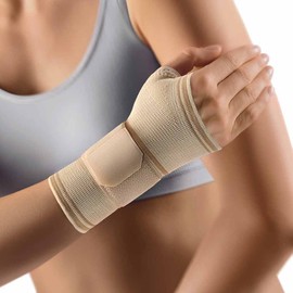 Bort Wrist Support Thumb Recess Joint Support Wrist Stabilisation Skin-Coloured L