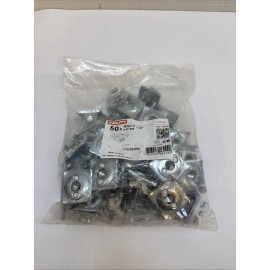 Hilti (50-Pk) Hilti Saddle Nut Galvanized Steel 1/2" 377886 MQA-F-1/2” Free Shipping