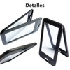 3 Pcs Vertical Hard Plastic Case Black Card Protector Pouch