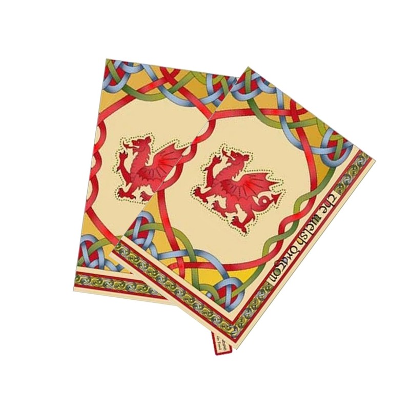 Royal Tara Irish Celtic Knot Tea Towels 100% Cotton Pack