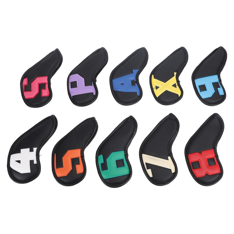 PU Golf Club Head Cover Golf Iron Club Head Covers