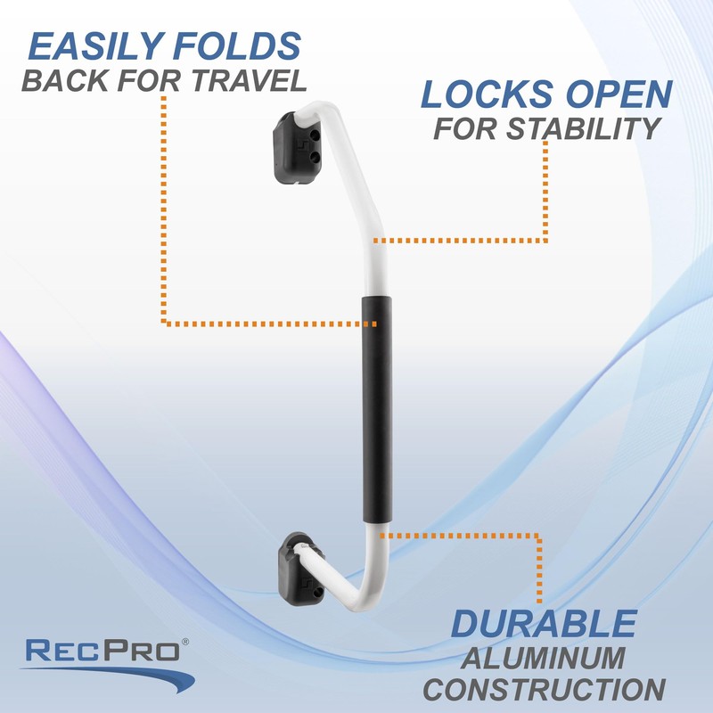 RecPro Brand Lend-A- Hand RV Assist Folding Handle | 23