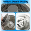 Lotsdonxia 3-in-1 Kitchen Sink Plug & Strainer Combo – Anti-Clogging