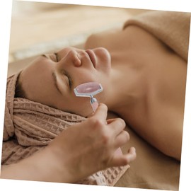 BIUDECO 1pc Jade Facial Roller Massager Tool Natural Skincare Roller for Face and Neck Aging Scraping Massager for Daily Facial Care and Relaxation