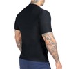 Kewlioo - Camisa de sauna para hombre, chaleco de compresión