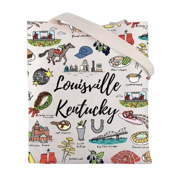 Louisville Kentucky Tote Bag Kentucky State Gift Louisville Kentucky Travel