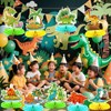9Pcs Dinosaur Party Decorations - Dinosaur Decorations for Birthday Party