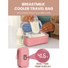 WIBOND Breast Milk Cooler Travel Bag, Real-Time Temperature Display, Holds