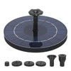 Bird Bath Fountain Floating Bird Fountain Pump Solar Powered Floating