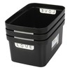 Jolie Max Plastic Storage Boxes with Lid, 3 Set of