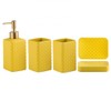 Jessie Bathroom Accessories Set, 3 or 4-Piece Ceramic Bathroom Accessory