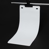 PATIKIL 2pcs 65x30cm EVA Background White/Black Soft Photography Background Light