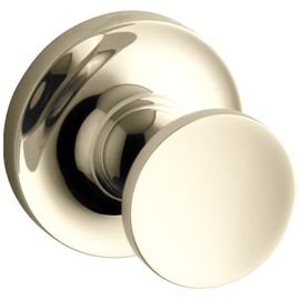 Kohler K-14443-AF Purist Robe Hook, Vibrant French Gold