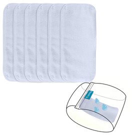 Teamoy Male Dog Diaper Pads, Reusable Dog Belly Band Liner Pads(Pack of 6), XXL