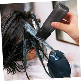 OHPHCALL 2pcs Hair Oiling Bottle Root Comb Applicator Bottle for Salon Home Use