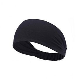Sports Quick-Absorbing Band Hairband (Black)