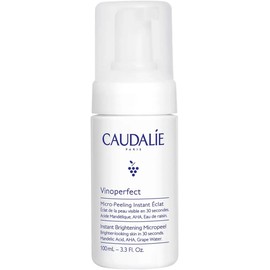 Caudalie Vinoperfect Espuma Micropeeling Facial, Exfolia Suavemente, Aclara y Deja Piel Luminosa y Radiante - 100 mL